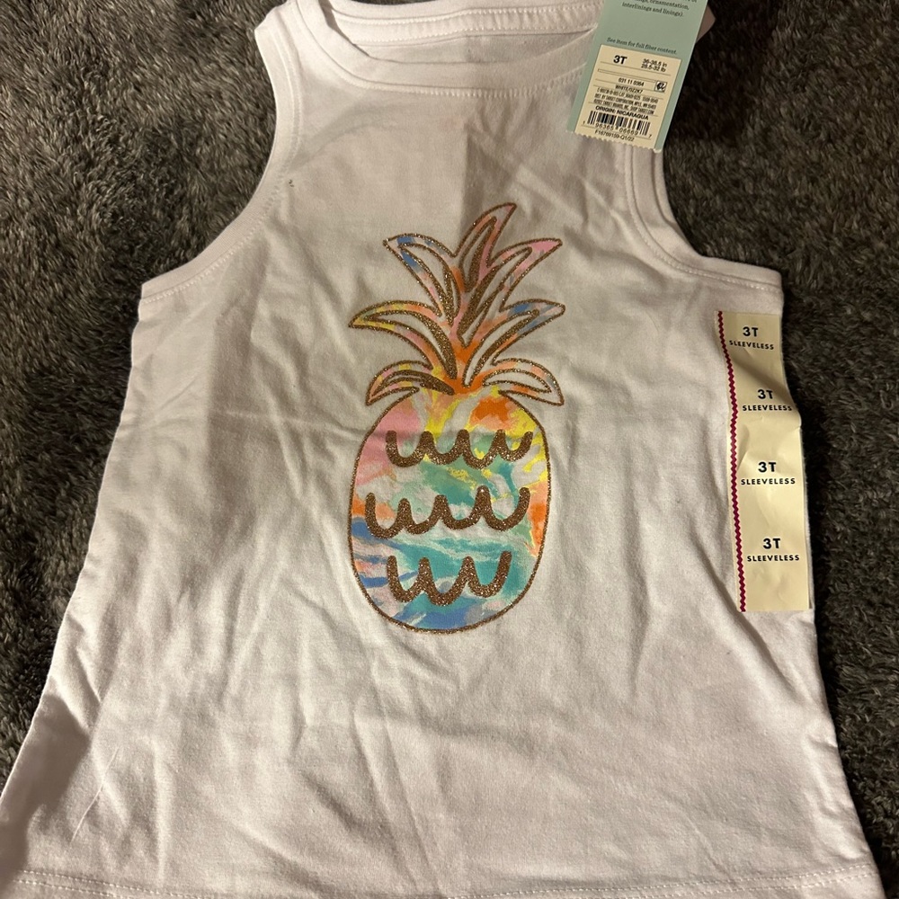 New with tags toddler girl size 3T tank